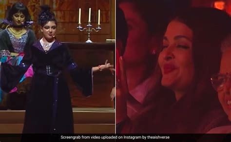 Viral Aishwarya Rai Bachchans Reaction To Daughter Aaradhyas Stage