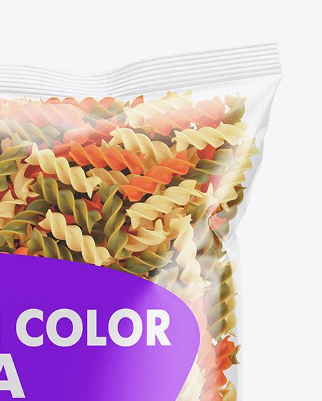 Download Download Fusilli Pasta Package Mockup