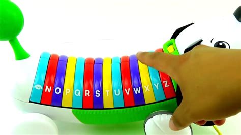 Playing With An Alphabet Dog Toy Learning Our Abcs For Kids Youtube