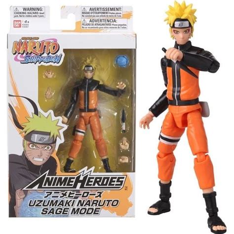 Bandai Anime Heroes Naruto Shippuden Figurine Anime Heroes 17 Cm