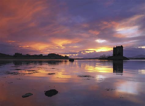 Castle Stalker Sunset 1 Appin Argyll Scotland Transient Light