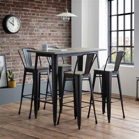 Grifter Bar Table And Stools Lifestyle Furniture