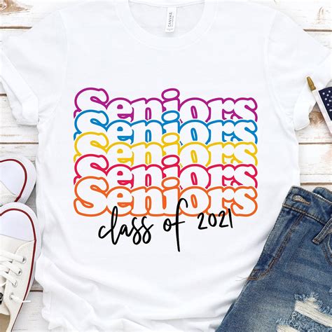 Seniors SVG Seniors Retro SVG Class Of 2021 T Shirt Design Etsy