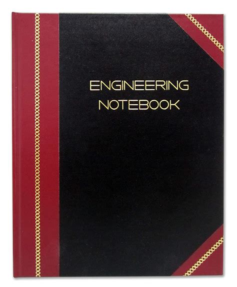Bookfactory Professional Engineering Notebook 96 Pages