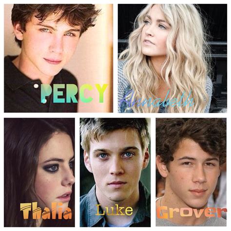 Percy Jackson And The Olympians Dream Cast Percy Jackson Cast Percy