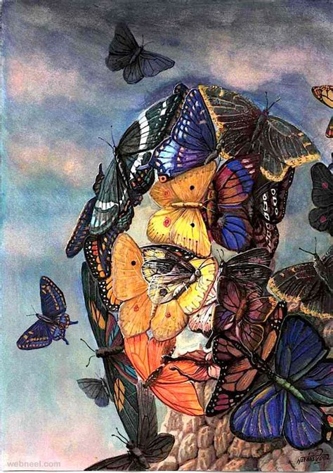 Butterfly Surreal Artworks By Ignacio Nazabal 10