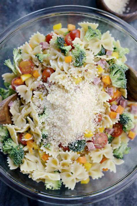 Italian Bowtie Pasta Salad Simply Scratch