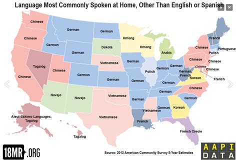 Slate Asian Languages Are 3rd Most Common Spoken Languages In Certain