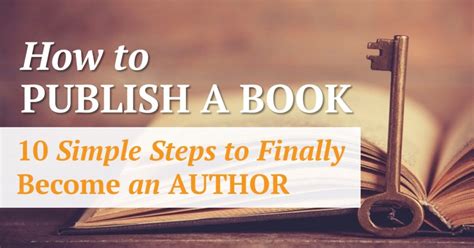 What are the best ways of making a living from ebooks requires commitment to writing, and this includes a schedule of releases which will keep each book in the top 200,000 in the. 10 Steps to Publishing a Book and Becoming an Author
