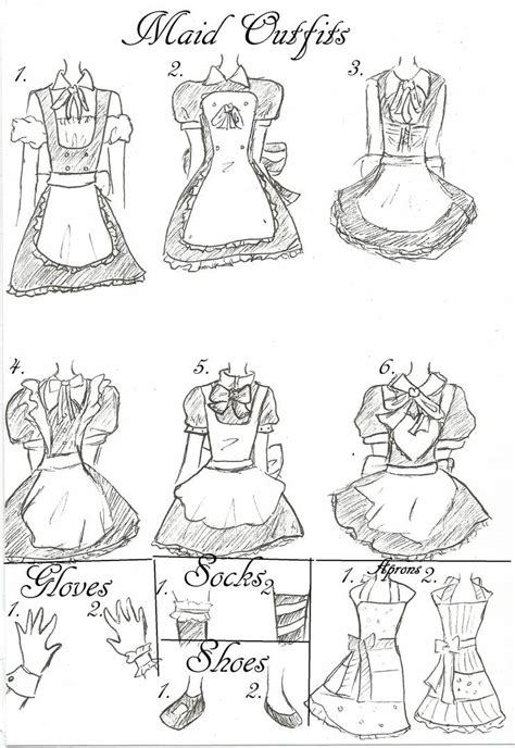 Maid Designs By Mymuffinpanda On Deviantart