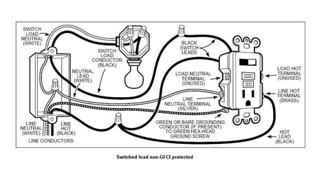 Leviton gfci receptacle wiring diagram. Wiring A Leviton Combination Two Switch