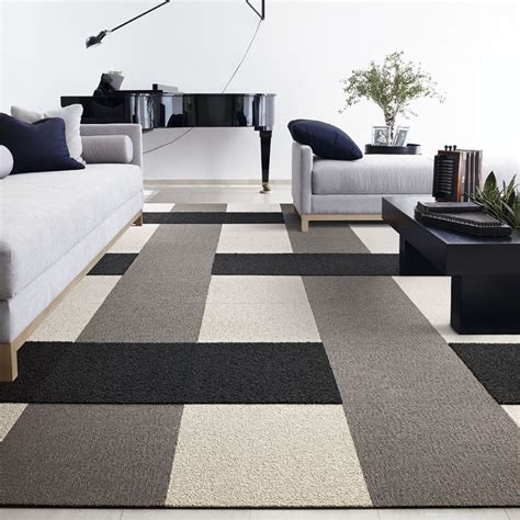 Elegant Modern Square Carpet Tiles Home Inspiration