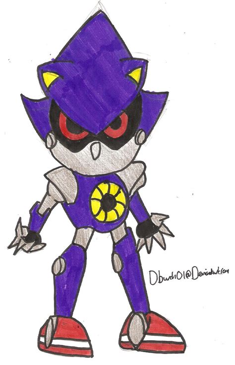 Metal Sonic Sketch By Dburch01 On Deviantart