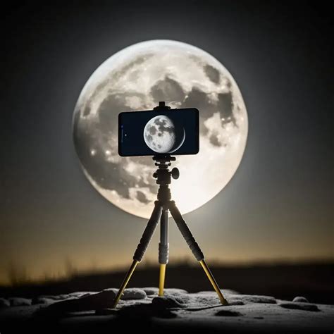 C Mo Tomar Fotograf As De La Luna Con Un Tel Fono M Vil Fondepix
