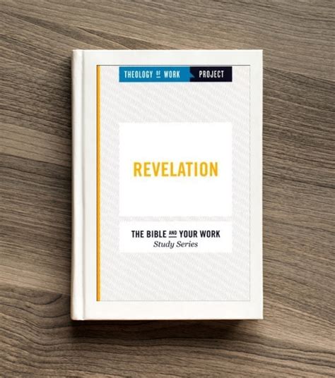 Revelation Bible Study Book Theology Of Work