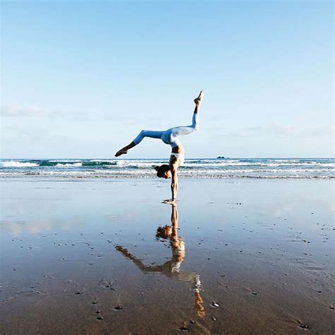 These Beach Yoga Photos Will Get You Through Winter Beach Yoga Yoga