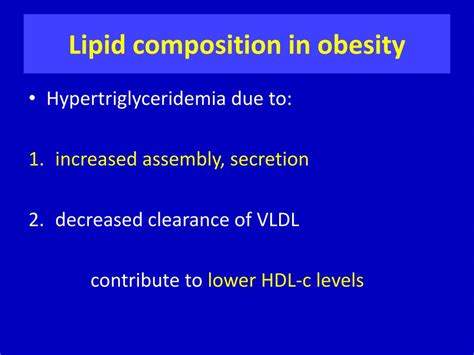 Ppt Obesity And Dyslipidemia Powerpoint Presentation Free Download Id2208733