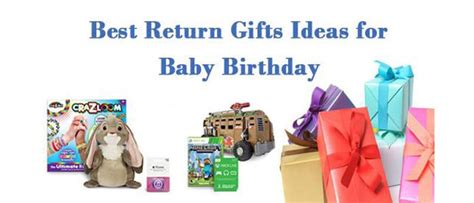 One of the great first birthday gift ideas from parents can be the personalized soft toys. Best Return Gifts Ideas for Baby Birthday in India ...