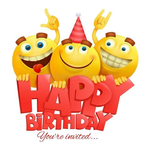 Pin By Giovanni On Smiley Happy Birthday Emoji Happy Birthday Fun