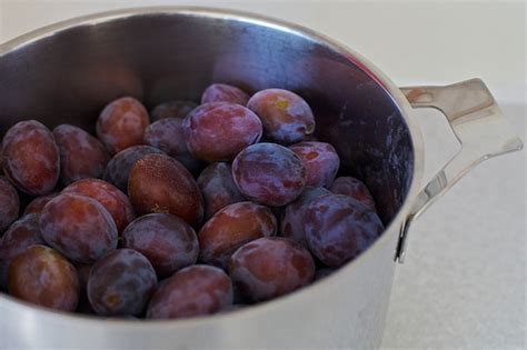 A damson is a small, sour , purple plum. Damson and Port Jam — Mostly Eating