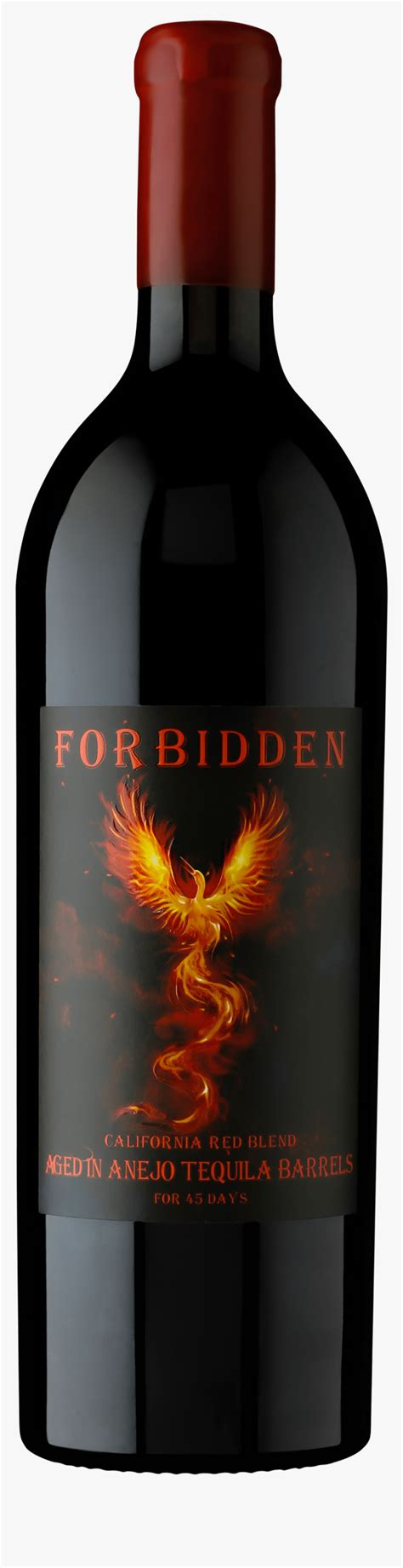 Forbidden California Red Blend Aged In Anejo Tequila Barrels 750ml Lp