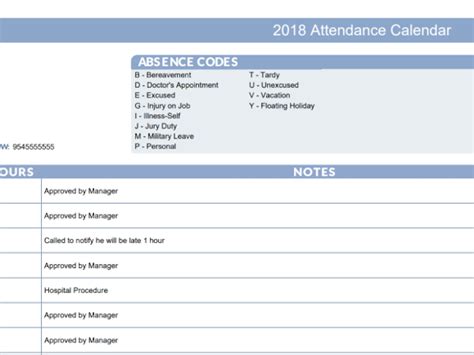 Attendance Calendar Smart App Cost And Reviews Capterra Australia 2023