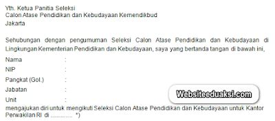 Berikut ini adalah contoh surat pernyataan keaslian dokumen yang terkadang kita perlukan dalam berbagai kesempatan. Surat Lamaran Calon Atase Pendidikan dan Kebudayaan 2019 ...