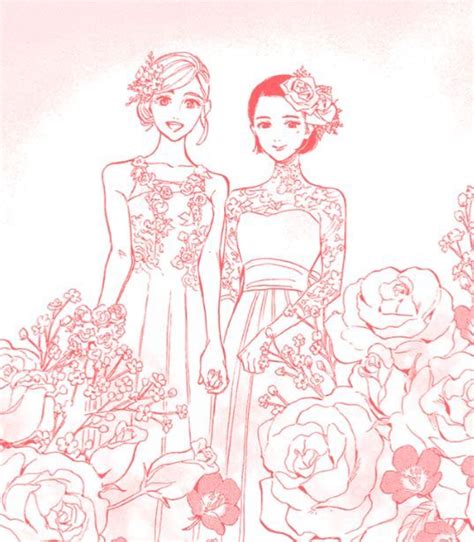 Image of some anime couple anime amino. LGBTQ marriage | Romantic drawing, Manga couple, Manga girl