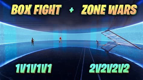 Boxfight Zone Wars 1v1v1v1 2v2v2v2 Fortnite Creative Map Code