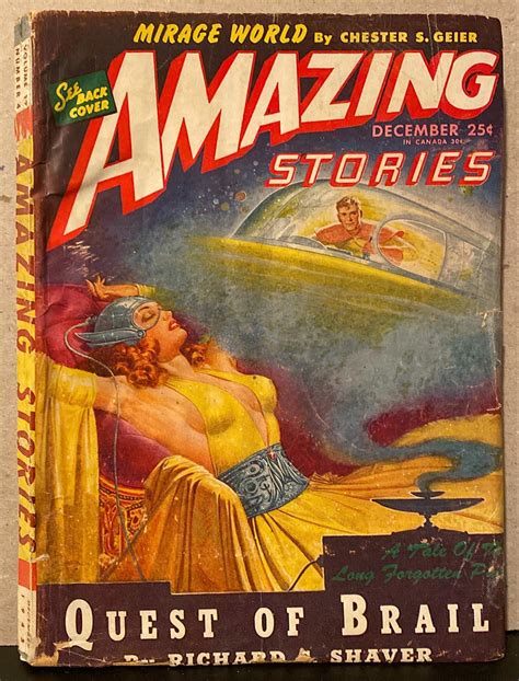 Sold Price Amazing Stories December 1945 Original Vintage Pulp