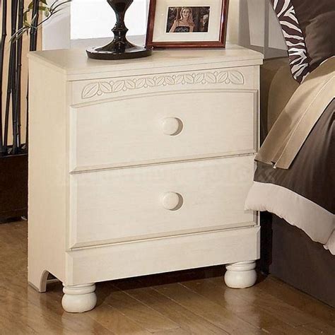 Buy Ashley Cottage Retreat B213 Twin Poster Bedroom Set 6 Pcs In Cream Cottage Lacquer Online