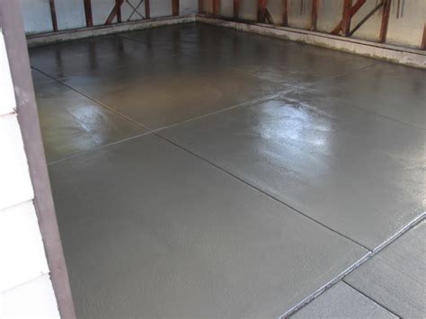 Concrete Garage Floor Construction Flooring Tips