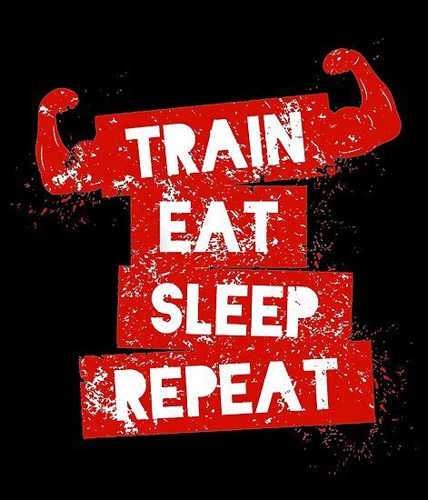 train eat sleep repeat poster by mdam redbubble