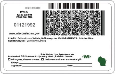 Drivers Licence Barcode Format Template