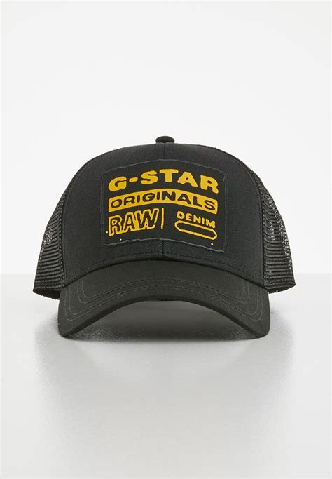 Baseball Trucker Cap Dk Black G Star Raw Headwear