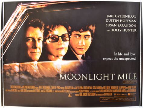 The tender, heartbreaking story of a young man's struggle to find himself, told across three defining chapters in his life as he experiences the ecstasy, pain, and beauty of falling in love, while grappling with his own sexuality. Moonlight Mile - Original Cinema Movie Poster From ...