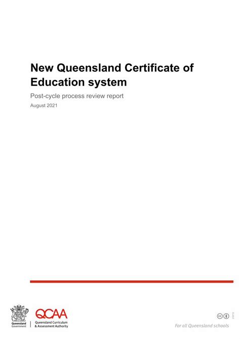 Pdf New Queensland Certificate Of Education System Dokumentips