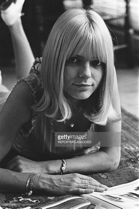 Close Up French Singer France Gall On July Photo By
