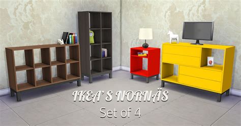 Sims 4 Ccs The Best Ikea Furniture By Llenies