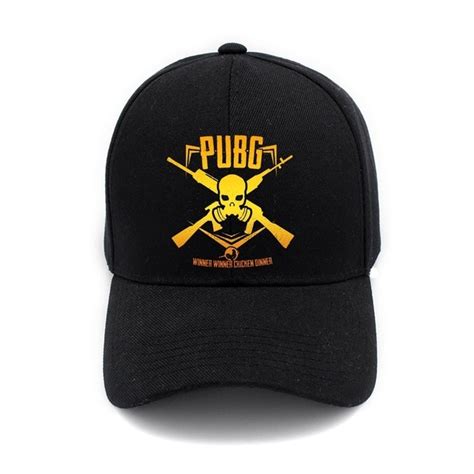Shooter Game Playerunknowns Battlegrounds Pubg Skull Logo Adjustable