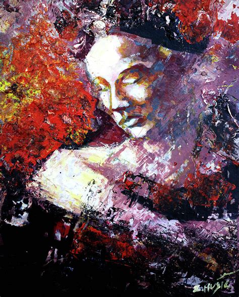 Abstract Portrait Painting By Zlatko Music Fine Art America