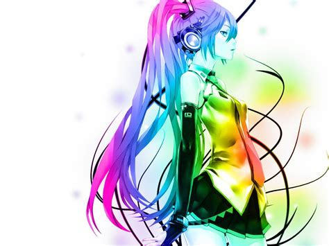 Rainbow Anime Wallpapers Top Free Rainbow Anime Backgrounds