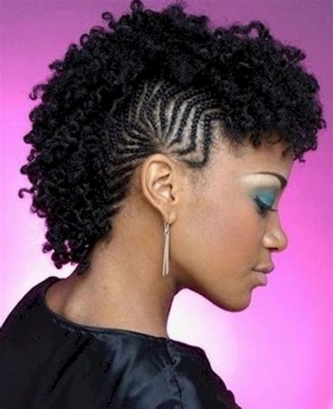 Mohawk Hairstyles For Black Women With Long Hair