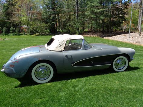Fs For Sale Original Unrestored 1957 Corvette 33 Years In Dry Storage