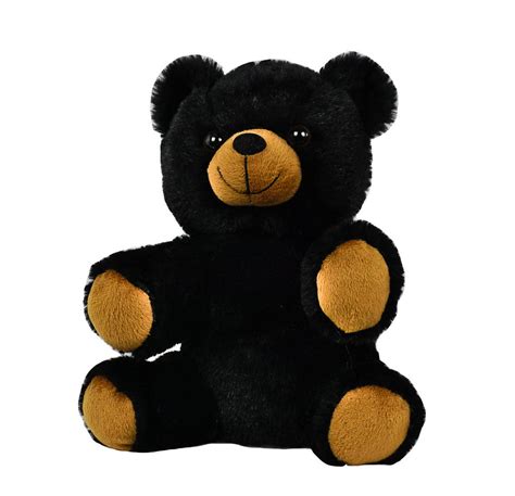 Baby Black Teddy Bear 8 Stuffable Animals The Zoo Factory