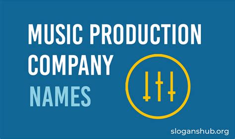120 Catchy Music Production Company Names And Ideas