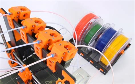 New Multi-Material Upgrade Released For Prusa i3 MK2 3D Printer