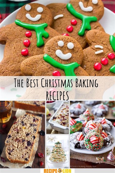 55 Best Christmas Baking Recipes Christmas Baking Recipes Christmas