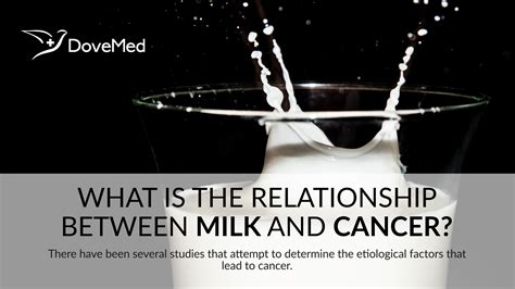 What Is The Relationship Between Milk And Cancer