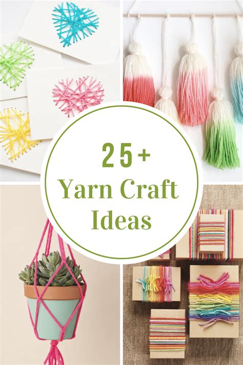 Yarn Craft Ideas The Idea Room
